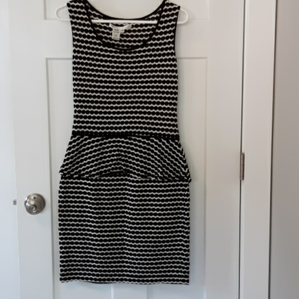 Max Studio dress with peplum